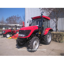 Aircab 55 hp tracteur DQ554, 4 en 1 seau FEL chargeur frontal TZ06D, pelle rétrocaveuse LW-7, CE approuvé modèle